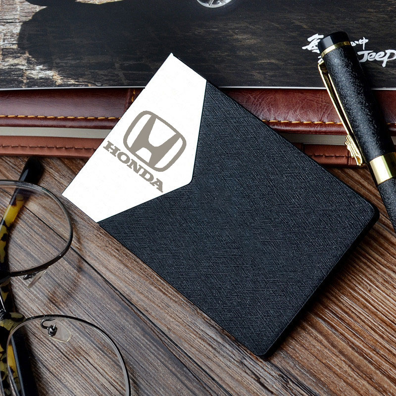 Ví Da Đựng Bằng Lái Xe Sức Chứa Lớn Có logo Sành Điệu Cho Nam Và Nữ Toyota Honda Mitsubishi Hyundai