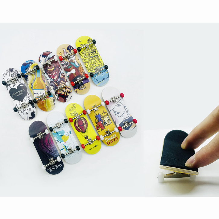 Shehave Ván Trượt Ngón Tay Mini 32mm Chuyên Nghiệp Cho Bé Fingerboard