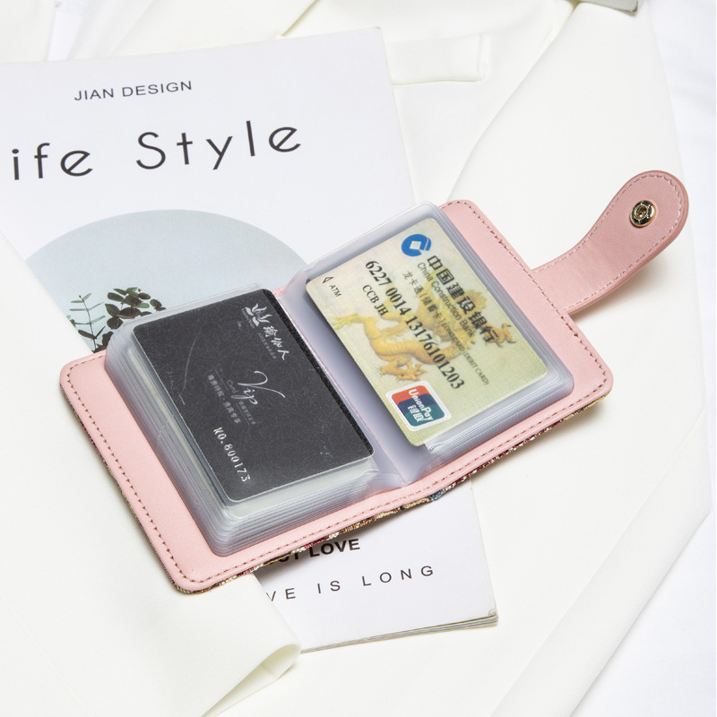 Ví Nữ Gấu YADOU Với 20 Ngăn Đựng Thẻ