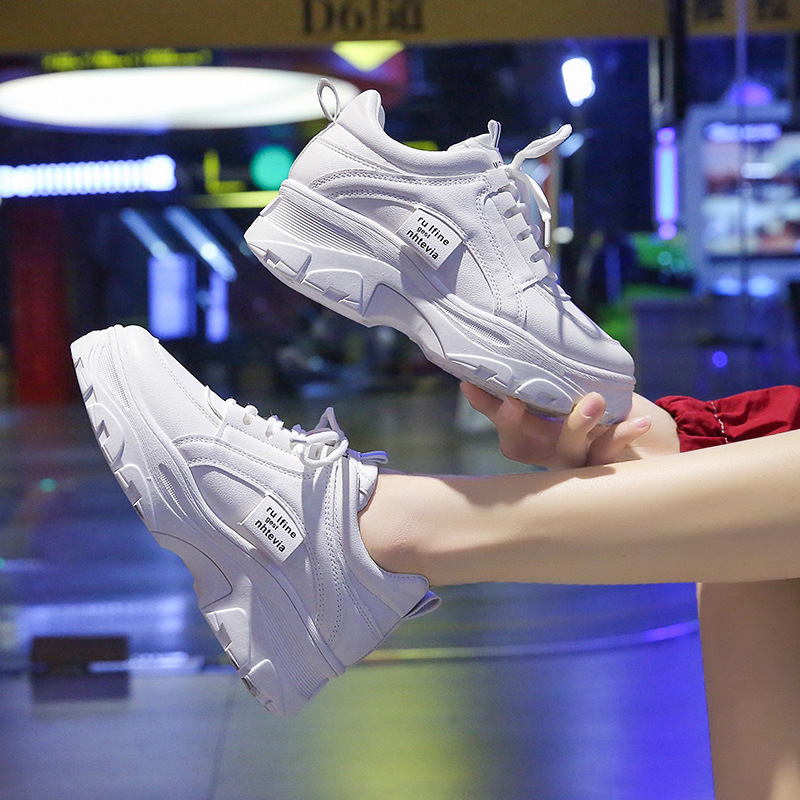 Giày Sneaker Tăng Chiều Cao Thời Trang Cá Tính Cho Nữ