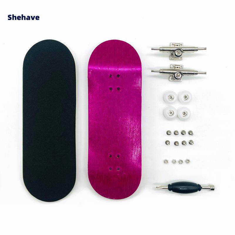 Shehave Ván Trượt Ngón Tay Mini 32mm Chuyên Nghiệp Cho Bé Fingerboard
