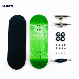 Shehave Ván Trượt Ngón Tay Mini 32mm Chuyên Nghiệp Cho Bé Fingerboard