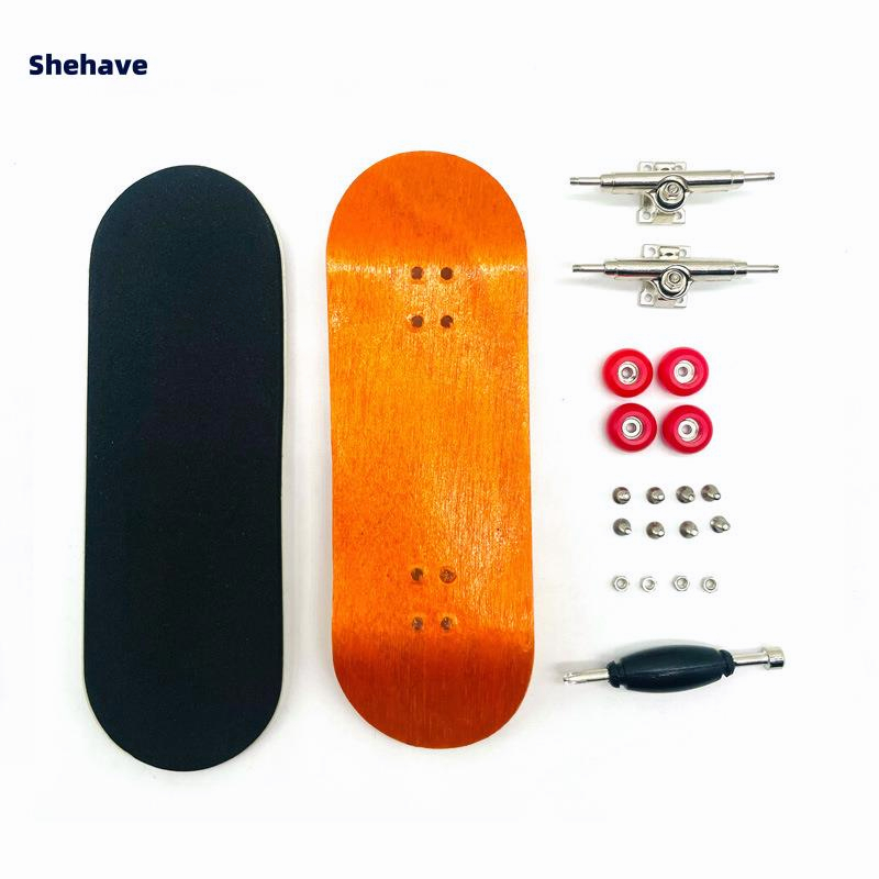 Shehave Ván Trượt Ngón Tay Mini 32mm Chuyên Nghiệp Cho Bé Fingerboard