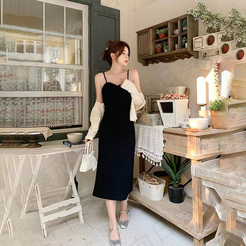 Đầm Hai Dây Dáng Ôm Phong Cách Thời Trang Mới 2023 Dành Cho Nữ