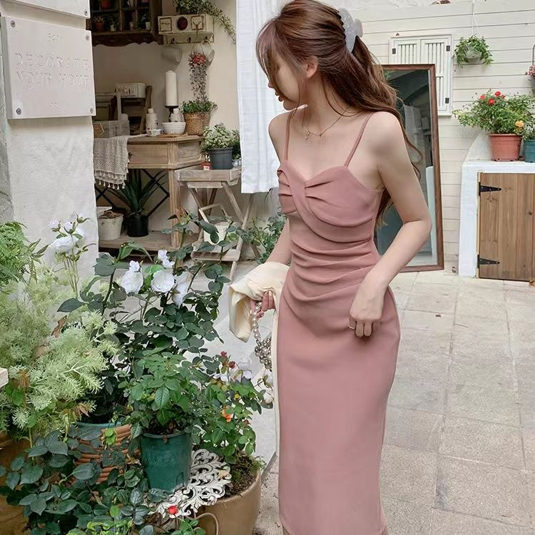 Đầm Hai Dây Dáng Ôm Phong Cách Thời Trang Mới 2023 Dành Cho Nữ