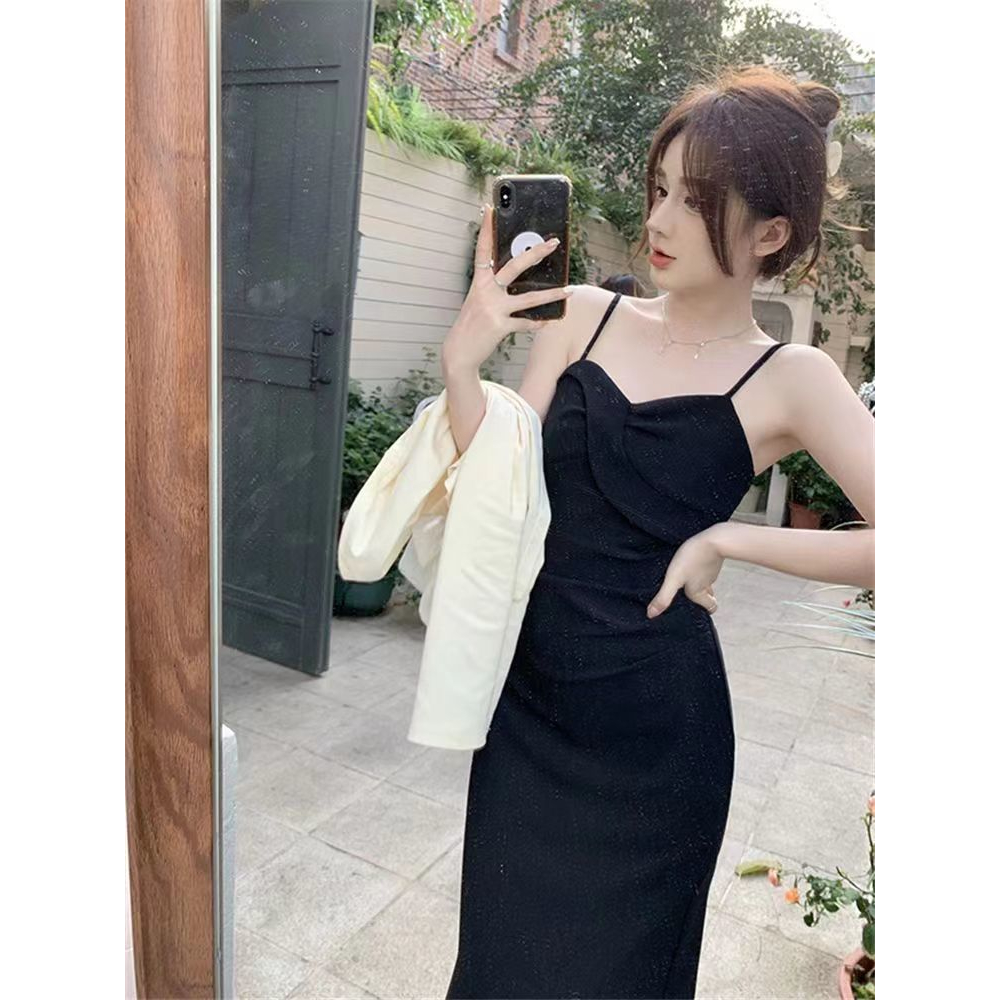 Đầm Hai Dây Dáng Ôm Phong Cách Thời Trang Mới 2023 Dành Cho Nữ