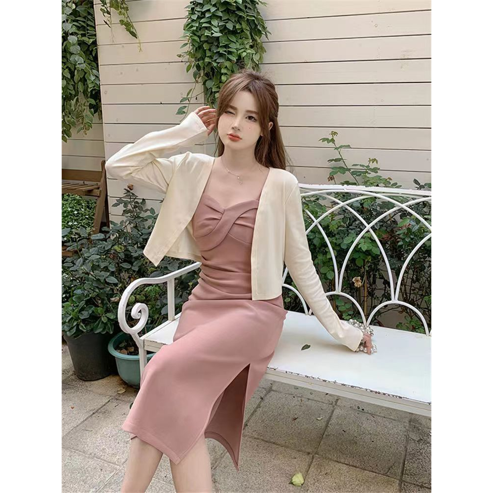 Đầm Hai Dây Dáng Ôm Phong Cách Thời Trang Mới 2023 Dành Cho Nữ