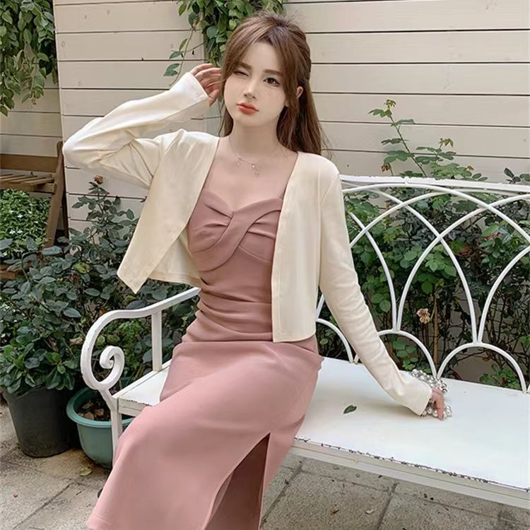 Đầm Hai Dây Dáng Ôm Phong Cách Thời Trang Mới 2023 Dành Cho Nữ