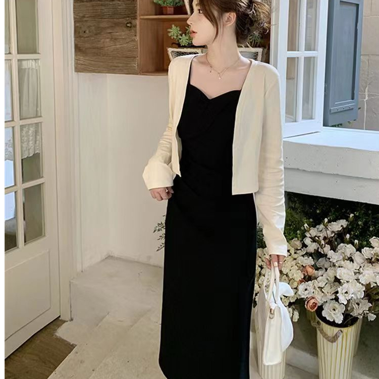 Đầm Hai Dây Dáng Ôm Phong Cách Thời Trang Mới 2023 Dành Cho Nữ
