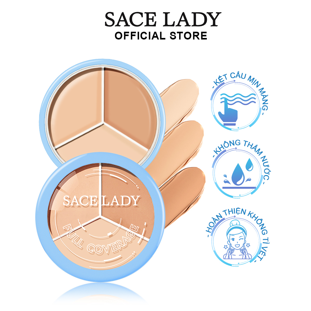 Kem Che Khuyết Điểm SACE LADY 3 Trong 1 Hoàn Hảo 15g