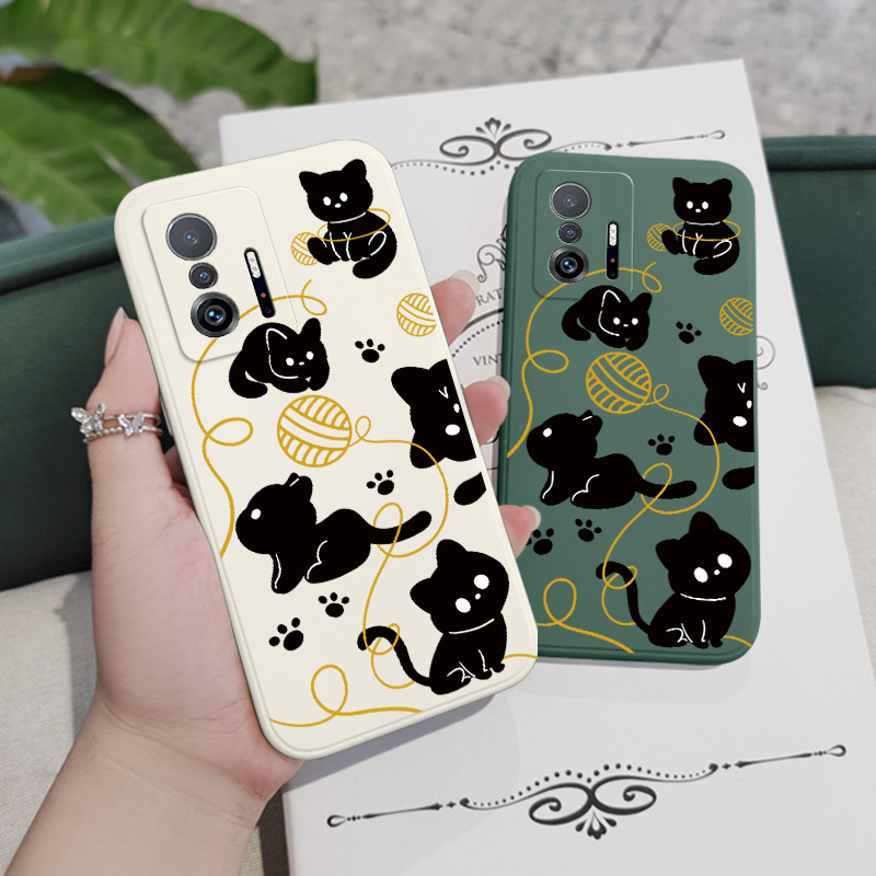 Ốp Điện Thoại Hình Mèo Thời Trang Cho xiaomi mi 13t 12t 11t 10t pro lite mi 9t pro