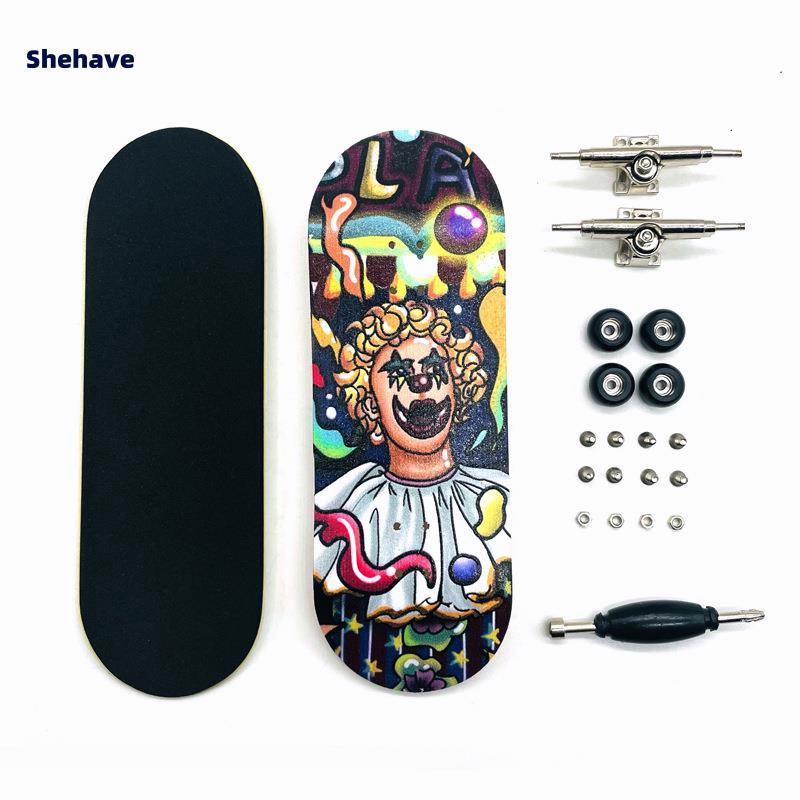Shehave Ván Trượt Ngón Tay Mini 34mm Chuyên Nghiệp