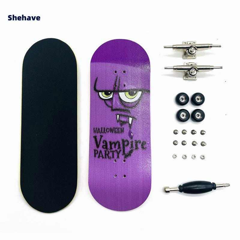 Shehave Ván Trượt Ngón Tay Mini 34mm Chuyên Nghiệp