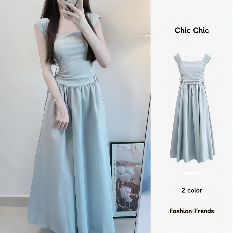 Chic váy nữ Đầm Body Cho thời váy trang hàng cao cấp tính cách mềm mịn 2023NEW MAY1609