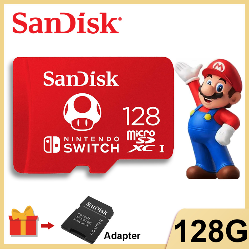 Thẻ Nhớ Micro SD Sandi Nintendo Switch 512GB 256GB 128GB