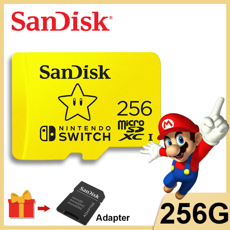 Thẻ Nhớ Micro SD Sandi Nintendo Switch 512GB 256GB 128GB