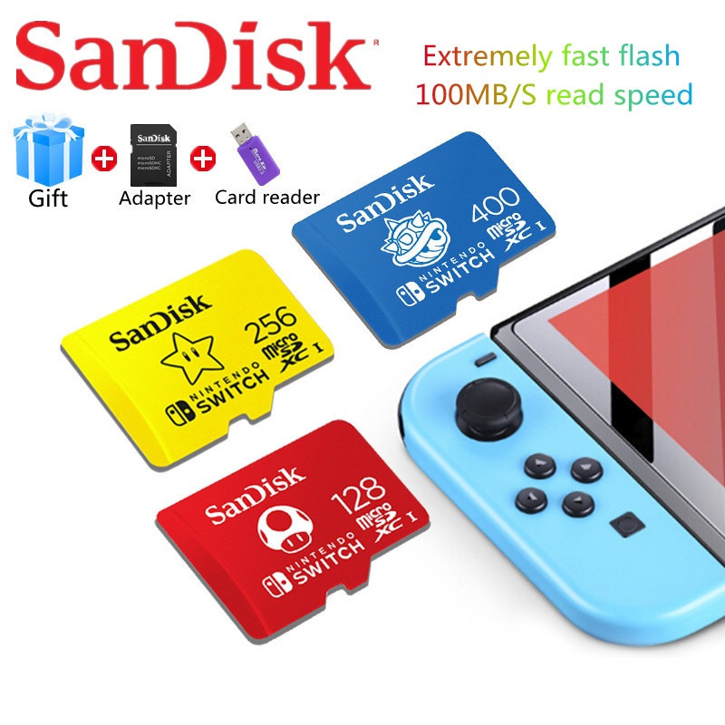 Thẻ Nhớ Micro SD Sandi Nintendo Switch 512GB 256GB 128GB