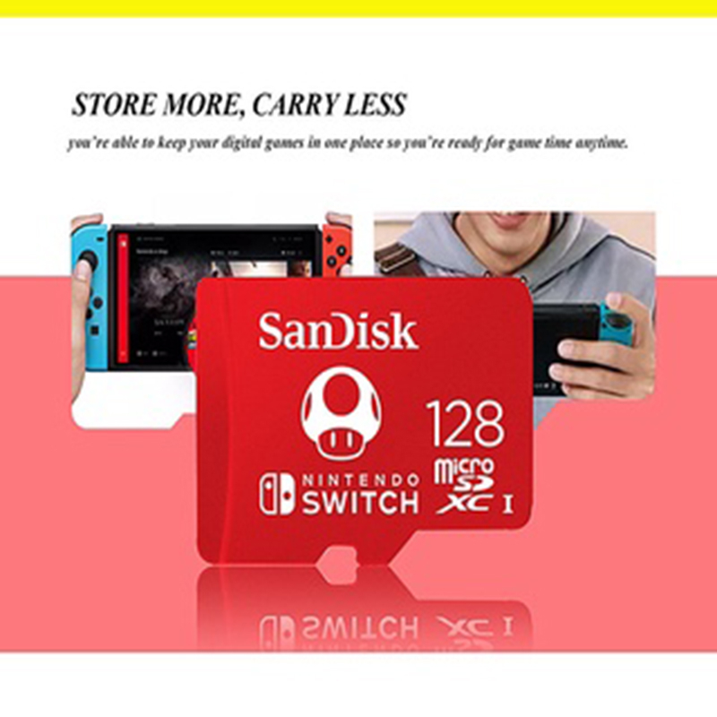 Thẻ Nhớ Micro SD Sandi Nintendo Switch 512GB 256GB 128GB