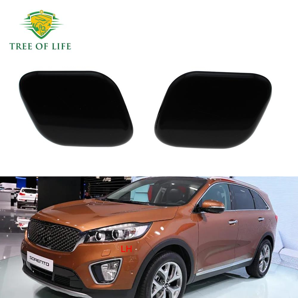 Mới Cản Trước Đèn Pha Máy Giặt Nắp 98681-2P500 (LH) & 98691-2P500 (RH) Dành Cho Xe KIA Sorento 2013 