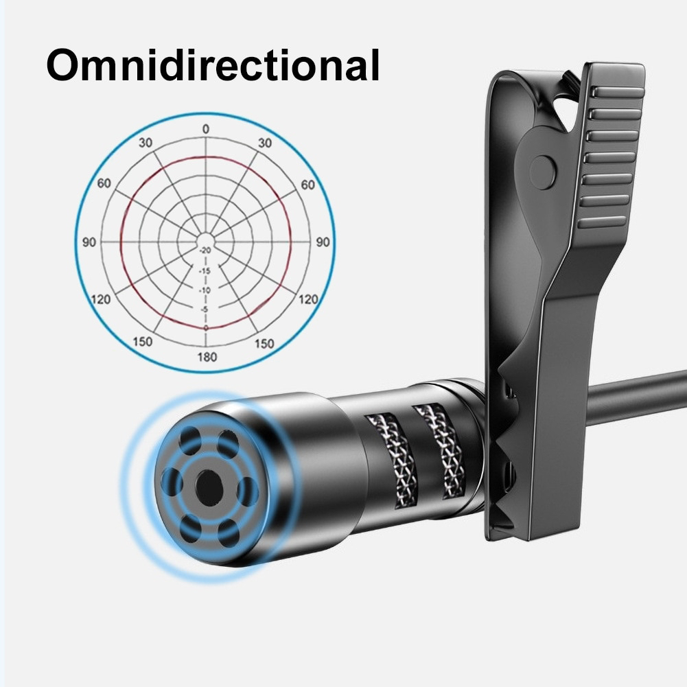 Micro OKSJ dạng kẹp tiện dụng cho máy ảnh / điện thoại / máy tính xách tay Cho Phát Sóng Trực Tiếp Tiktok