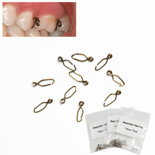 Bộ 10 Lò Xo Tách Lò Xo Chuyên Dụng Orthodontic Dental Separator Spring