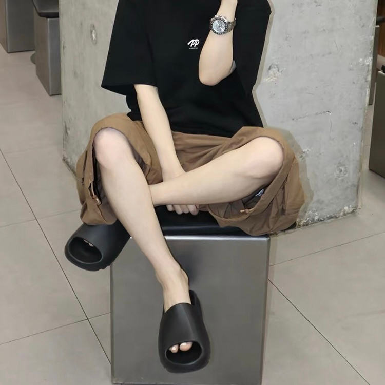 UOUO dép đi trong nhà Dép Lê Thời Trang Đơn Giản Cho Nữ dép bánh mì Chống trượt Thoải mái Thoáng khí TX051608