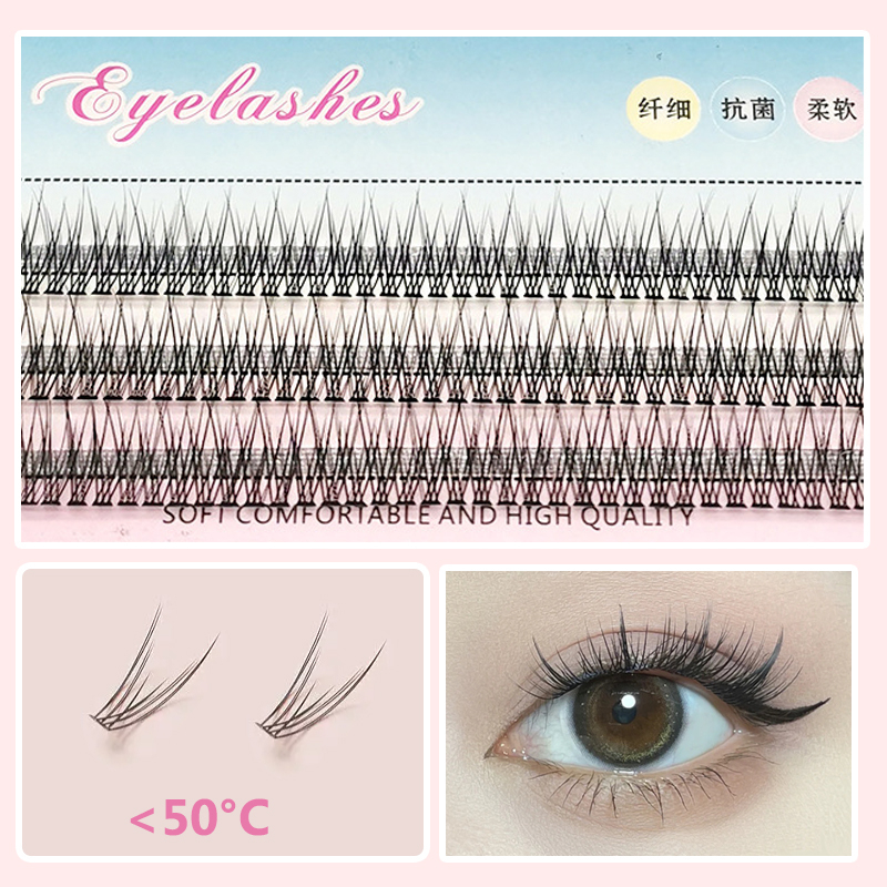 Lông mi giả Derf cong tự nhiên thoải mái cho nữ