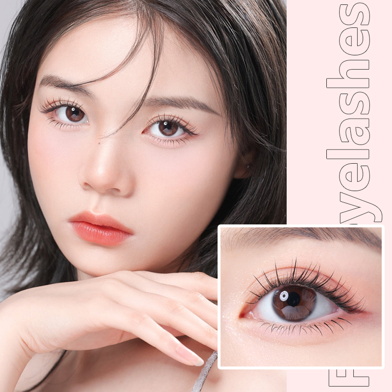 Lông mi giả Derf cong tự nhiên thoải mái cho nữ