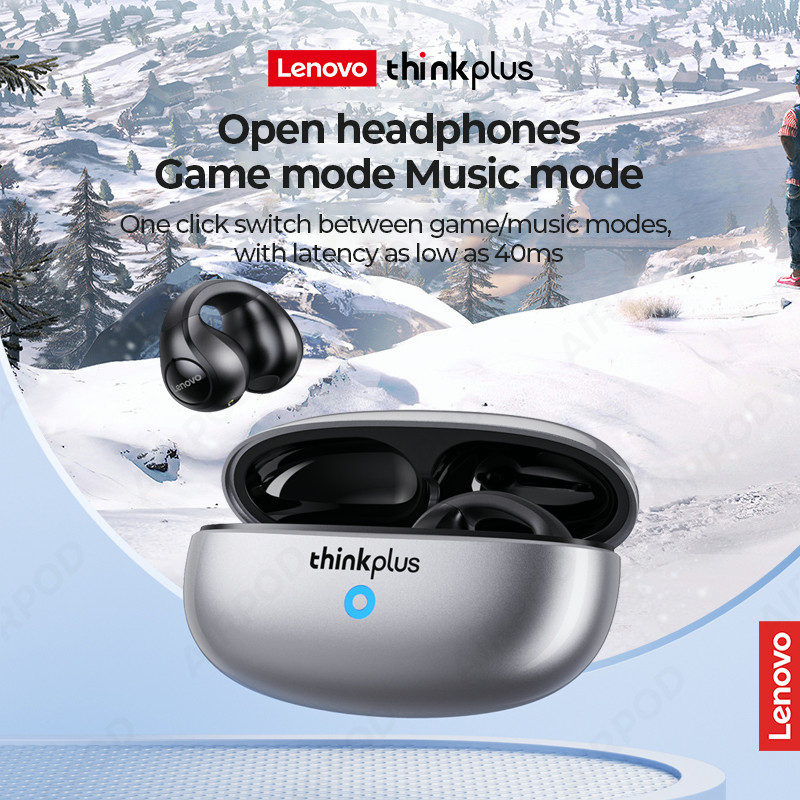 Tai Nghe Nhét Tai Bluetooth 5.3 Không Dây Lenovo XT83 II Chống Thấm Nước IPX7 Cho IPhone Xiaomi Điện Thoại