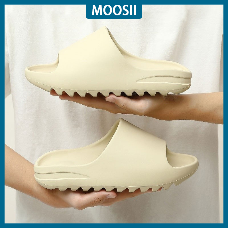 MOOSII Đôi dép của cặp đôi Dép bánh mì Dép nam và nữ cao cấp Dép Lê Slide bản giới hạn