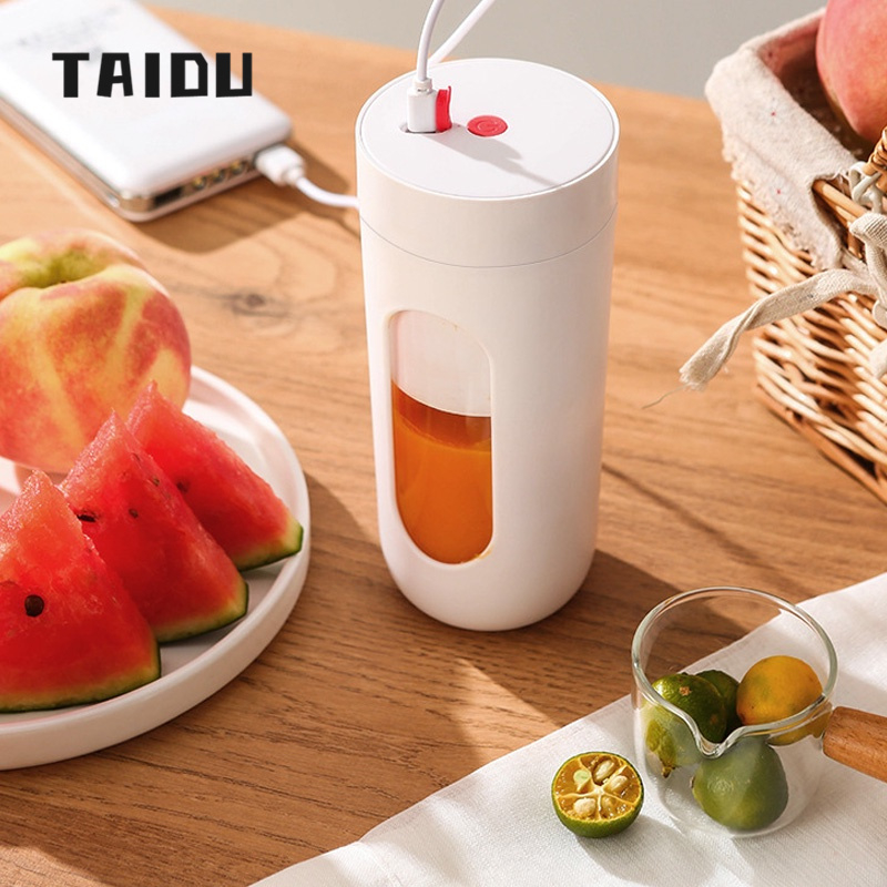 TAIDU Máy Xay Sinh Tố mini Tự Động Không Dây Đa Năng Tiện Dụng máy xay cầm tay