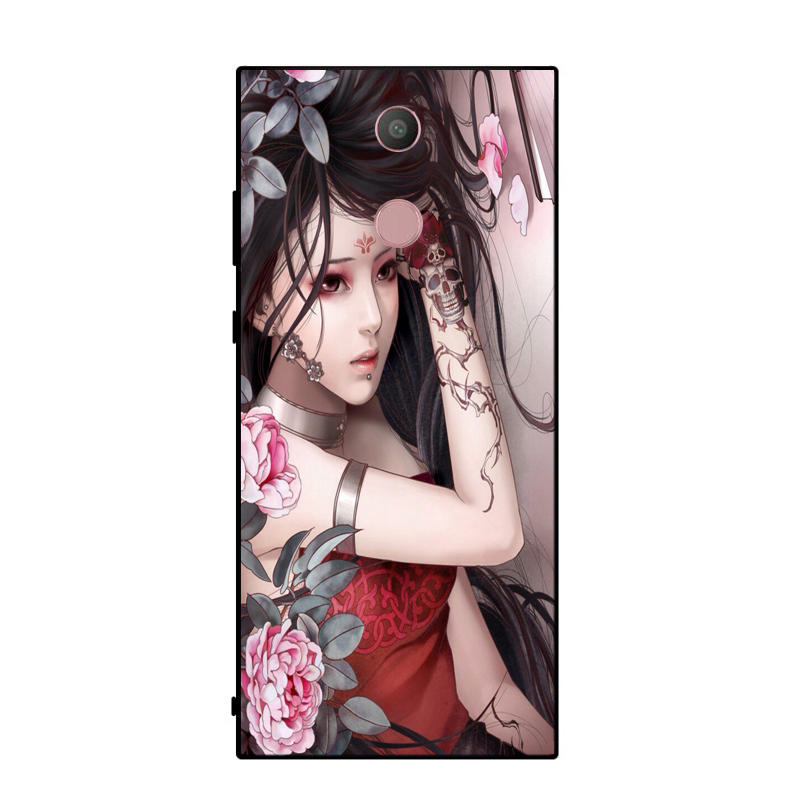 Ốp lưng silica mềm in họa tiết thời trang cho SONY Xperia XA2 Ultra