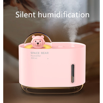 Máy Phun Sương Tạo Ẩm Mini 300ml Hình Thú Cưng Dễ Thương