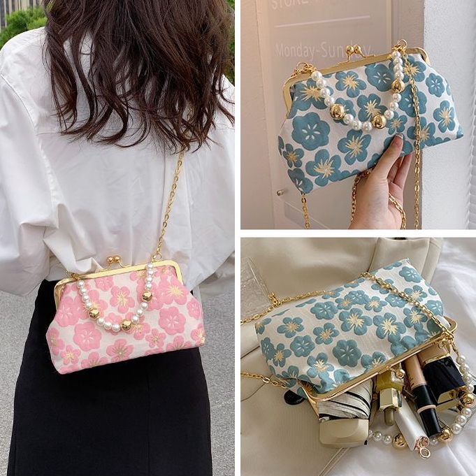 HAPPY HOMLIV Túi Xách Đeo Túi đeo chéo nữ Túi mini Túi đựng mỹ phẩm