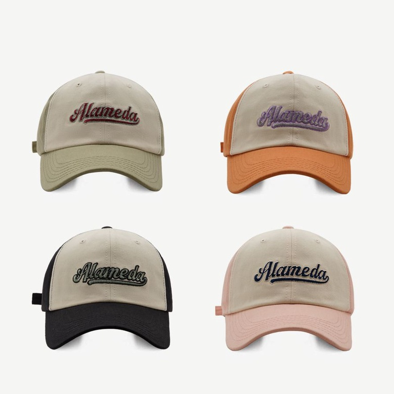 Mũ Rộng Vành In Chữ Màu Hồng Dễ Thương Thời Trang Xuân Hè Cho Bạn Gái