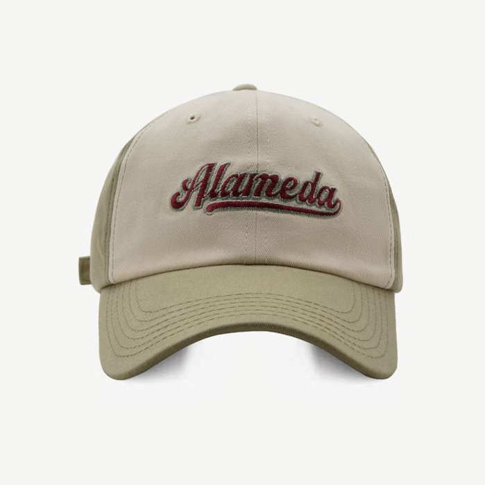 Mũ Rộng Vành In Chữ Màu Hồng Dễ Thương Thời Trang Xuân Hè Cho Bạn Gái