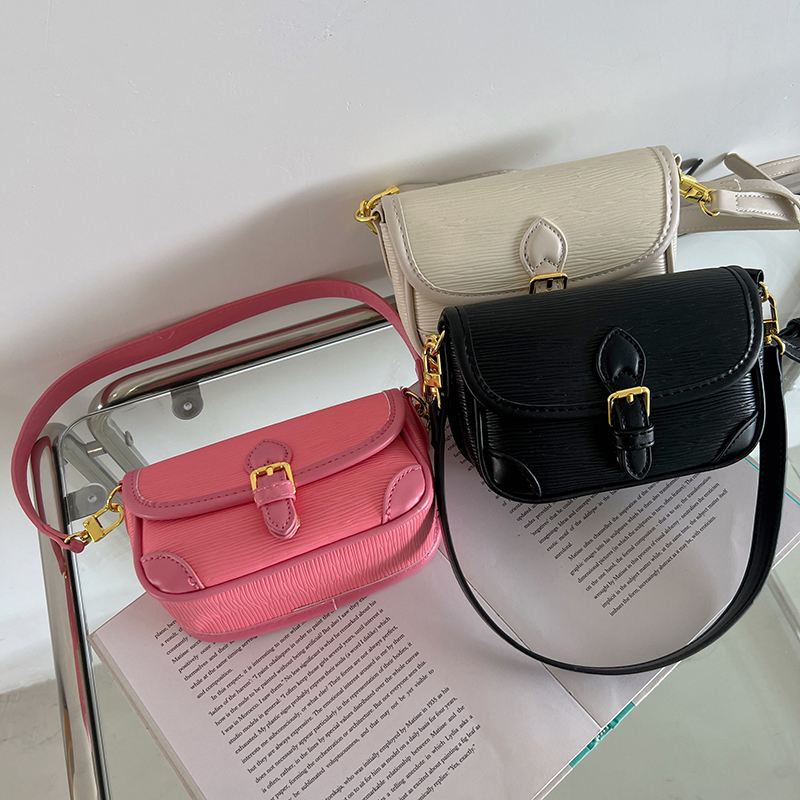 Túi Đeo Chéo Dáng Vuông Nhỏ Phong Cách Retro Thời Trang Cao Cấp