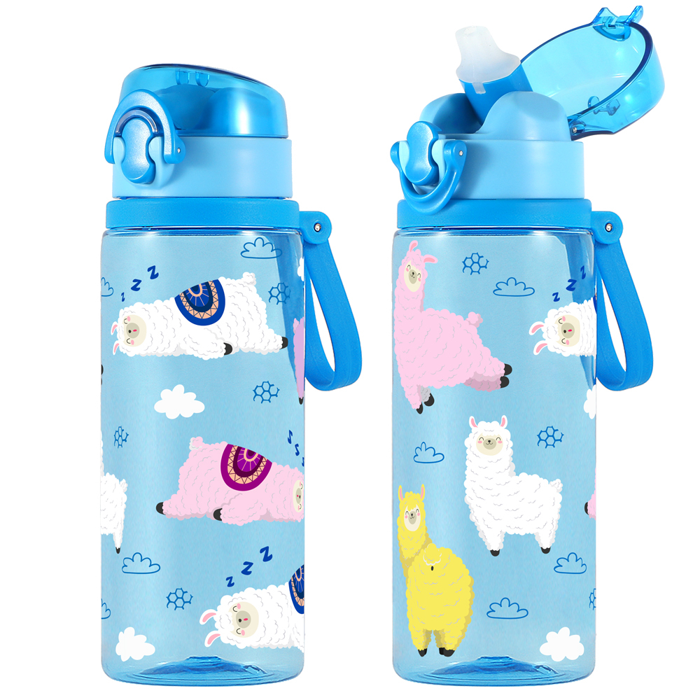 Mua một tặng một Bình Nước 24oz / 700ml Không bpa Kèm Ống Hút Dễ Thương Cho Bé