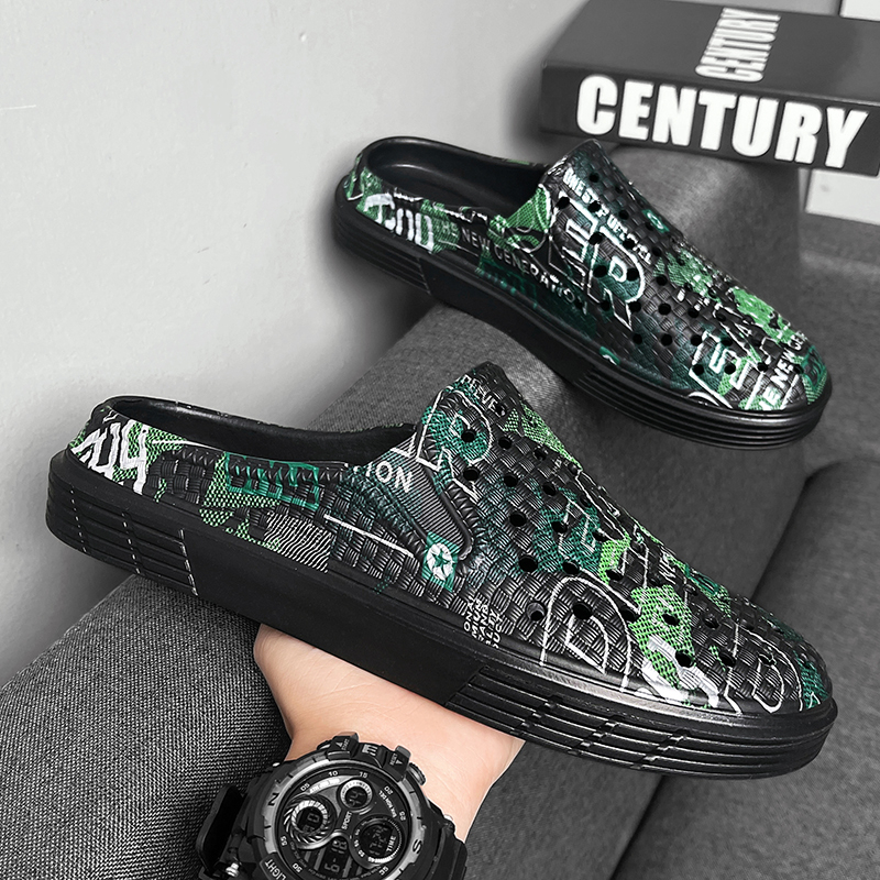 Dép Bít Mũi Chống Mùi Không Gót Thời Trang Mùa Hè 2023 Cho Nam | BigBuy360 - bigbuy360.vn