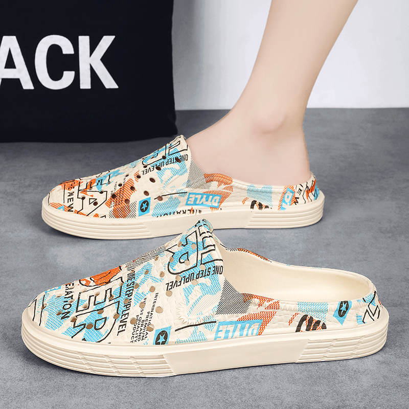 Dép Bít Mũi Chống Mùi Không Gót Thời Trang Mùa Hè 2023 Cho Nam | BigBuy360 - bigbuy360.vn