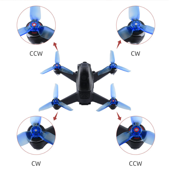 Cánh quạt 5328S nhiều màu cho Drone DJI FPV