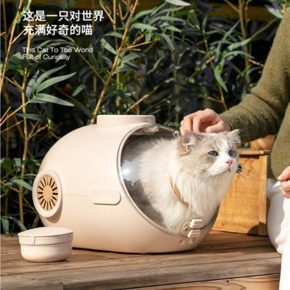 Elsabell. Túi Đeo Vai Đựng Thú Cưng Trong Suốt Nhỏ Gọn Tiện Dụng
