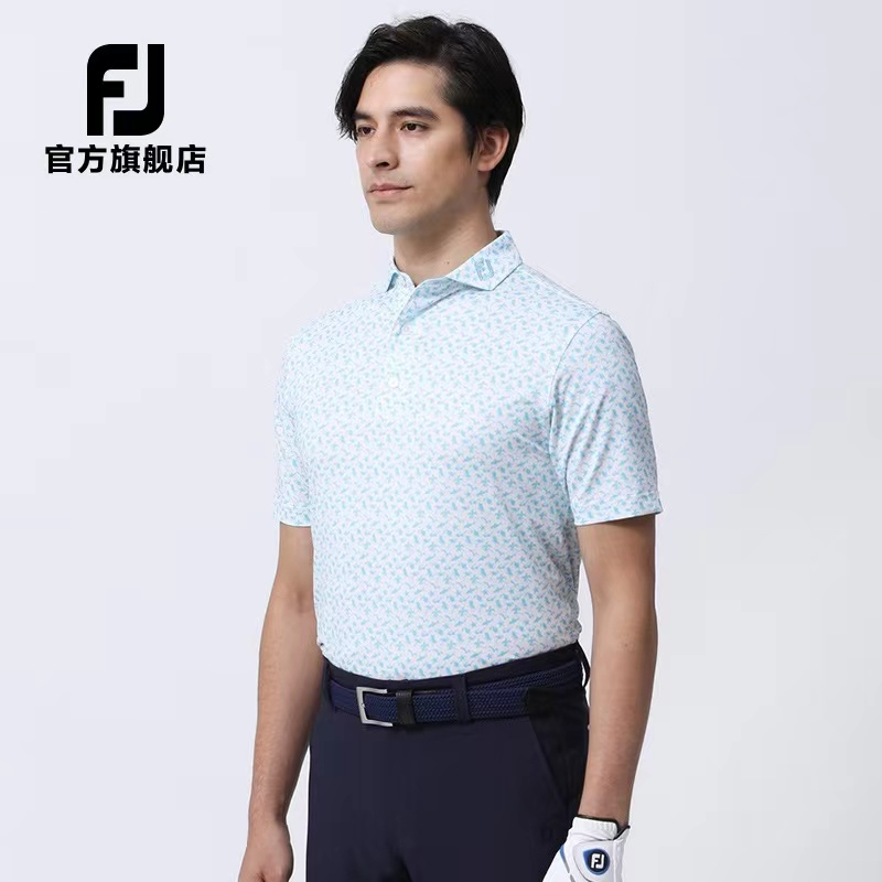 Footjoy Áo Thun polo Thể Thao Tay Ngắn Thoải Mái Thoáng Khí FJ Cho Nam