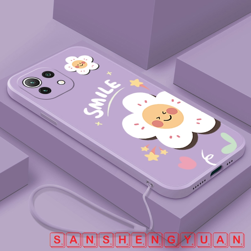 Ốp lưng xiaomi mi 11 lite xiaomi 11t xiaomi 11 lite 5g ne xiaomi 11t pro Ốp Điện Thoại Silicone Mềm Chống Sốc Cho xiaomi mi 11 lite xiaomi 11t xiaomi 11 lite 5g ne xiaomi 11t pro YTHD01 viền vuông cute