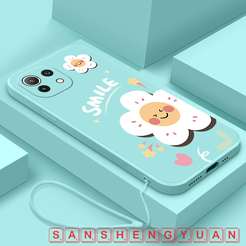 Ốp lưng xiaomi mi 11 lite xiaomi 11t xiaomi 11 lite 5g ne xiaomi 11t pro Ốp Điện Thoại Silicone Mềm Chống Sốc Cho xiaomi mi 11 lite xiaomi 11t xiaomi 11 lite 5g ne xiaomi 11t pro YTHD01 viền vuông cute