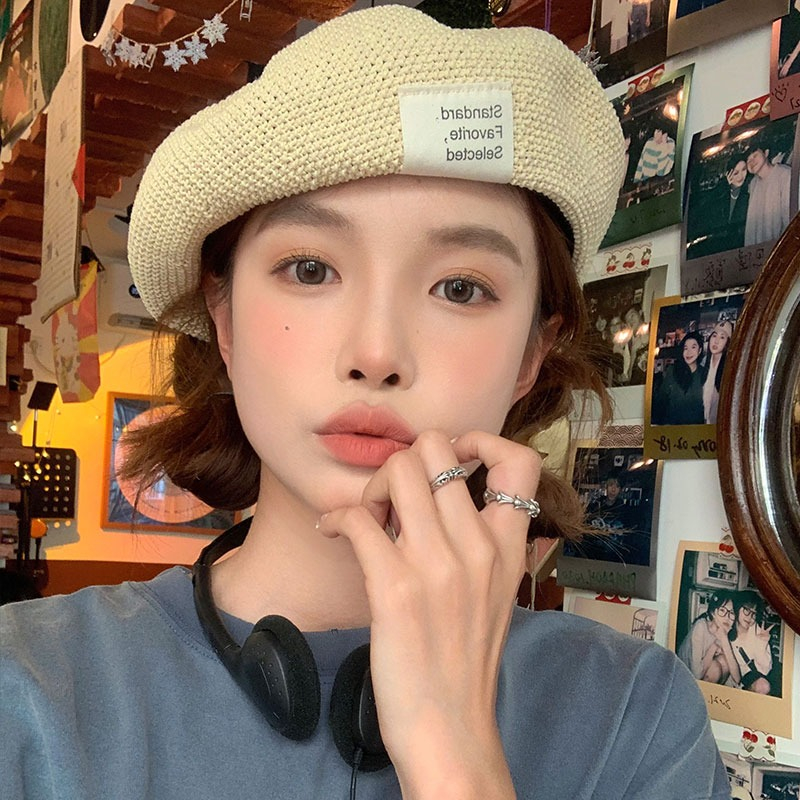 Mũ Beret Mỏng Phong Cách Thời Trang Mùa Hè Mới 2023