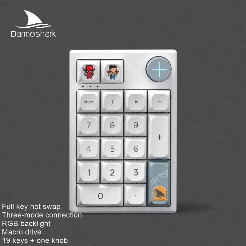 Bàn Phím Cơ Không Dây Bluetooth 2.4G VGN 211 211 Có Đèn RGB