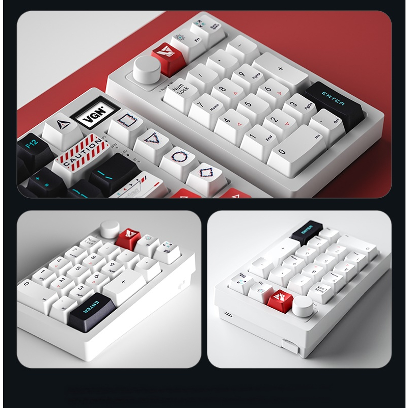 Bàn Phím Cơ Không Dây Bluetooth 2.4G VGN 211 211 Có Đèn RGB