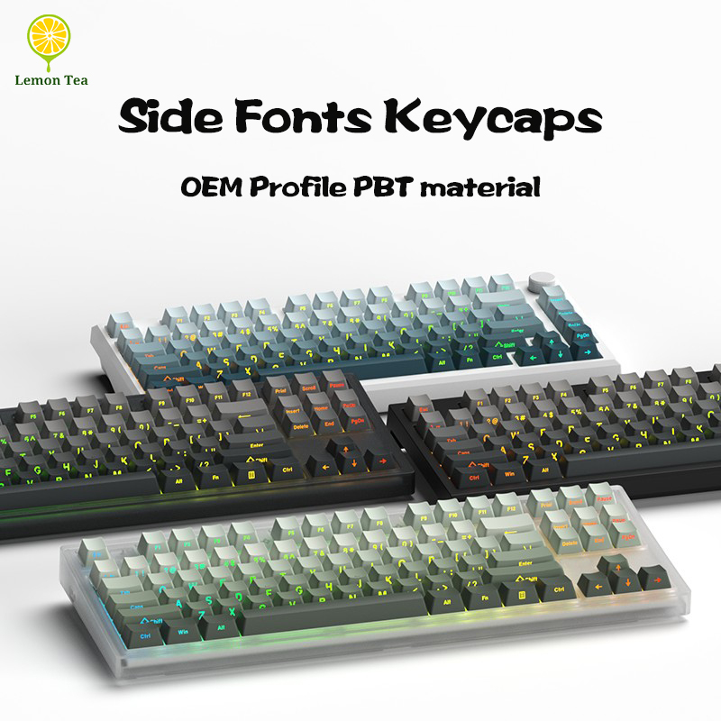 Bàn Phím Cơ OEM profilePBT Trong Mờ In Hai Bên