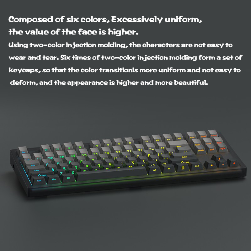 Bàn Phím Cơ OEM profilePBT Trong Mờ In Hai Bên